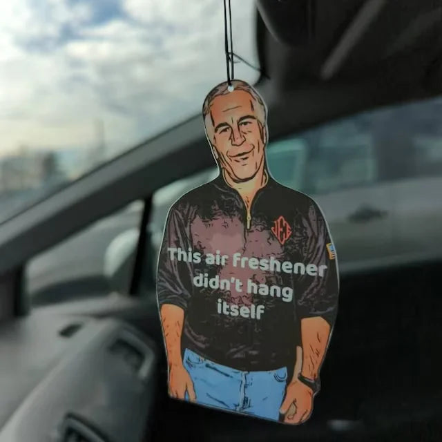 Jeffrey Epstein Car Air Freshener