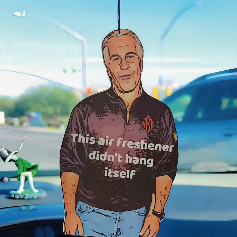 Jeffrey Epstein Car Air Freshener